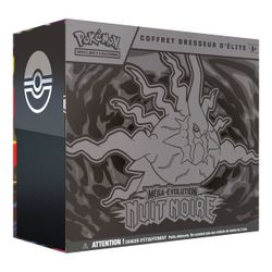 Coffret Dresseur d'Elite Pokemon ME05 Nuit noire