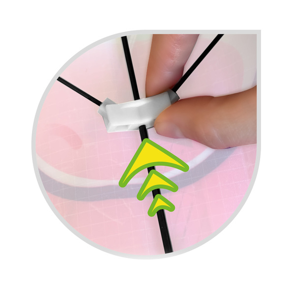 Cerf-volant Arc-en-ciel Nicoone – 1,4 M, Double Ligne, Corde 30 M, Débutant Et Pro