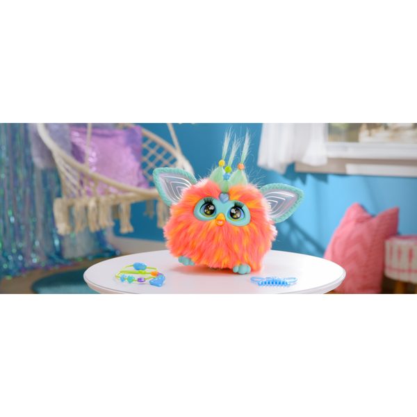 Furby Corail, peluche interactive - Version française À partir de 6 ans , ferby