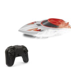 Baleine Radiocommandée ColorBaby Racing Boat – Jet D'eau, 6 Directions, 27 MHz, Dès 4 Ans !