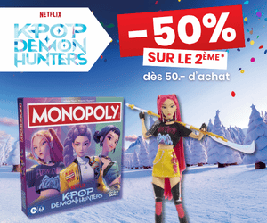KPop Demon Hunters le 2ème à -50%