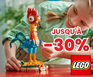 Jusqu'à -30% sur une sélection LEGO